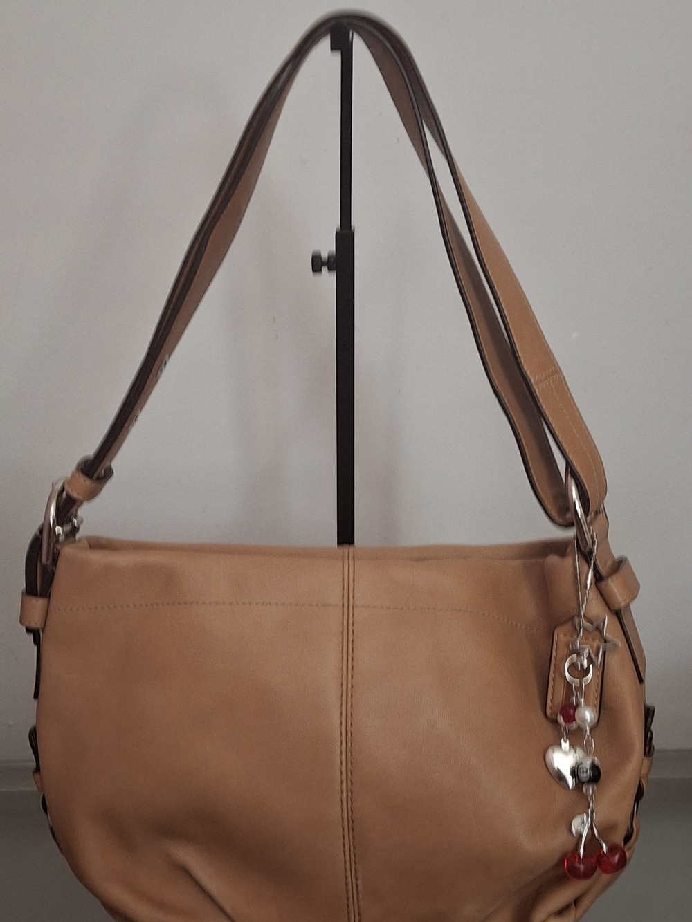 Coach Leather East West Duffle Bag